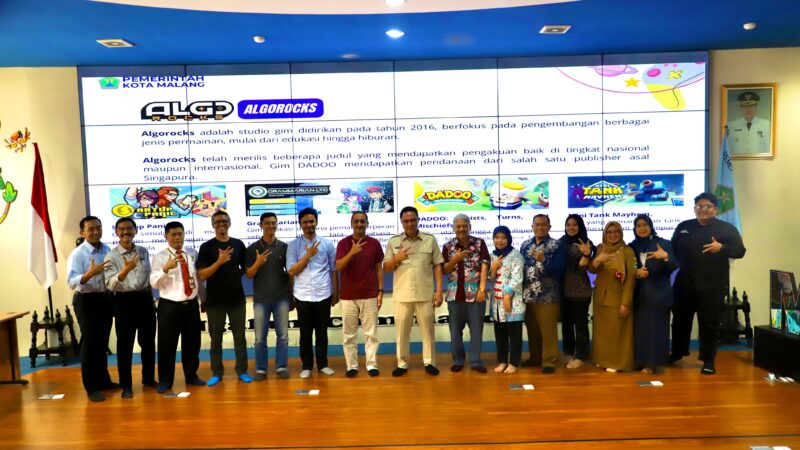 Dorong Potensi Gim Lokal Kota Malang, Pj. Walikota Iwan Siap Kawal di Tingkat Nasional