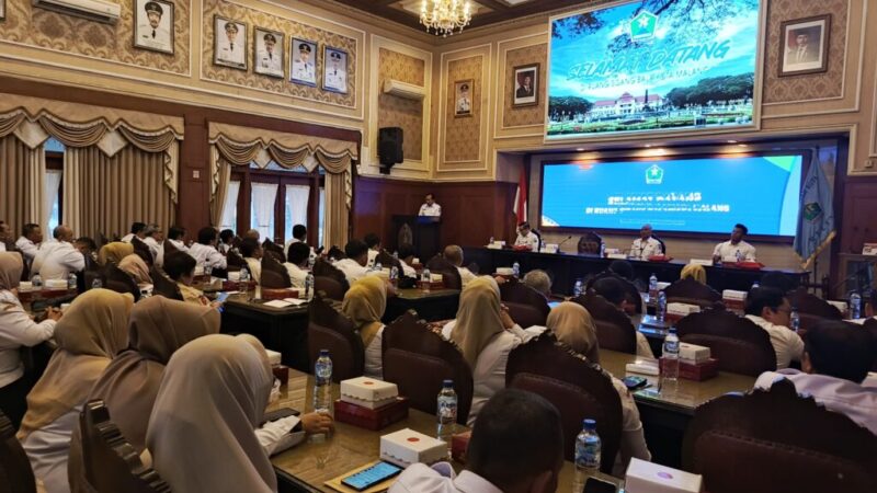 Wawali Ali Buka Sosialisasi Pola Hidup Sehat dan Bugar bagi ASN