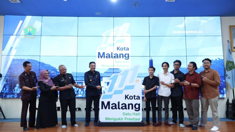 Launching Tema dan Logo HUT ke-111 Kota Malang, Satu Hati Mengukir Prestasi