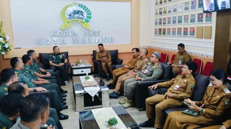 Usai Lakukan Sertijab, Hari Pertama Kerja Walikota dan Wawali Kota Malang Langsung Kunjungi Forkopimda