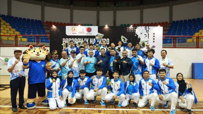 Kota Malang Sapu bersih 6 emas perdana Porprov IX Jatim dari Cabor Hapkido
