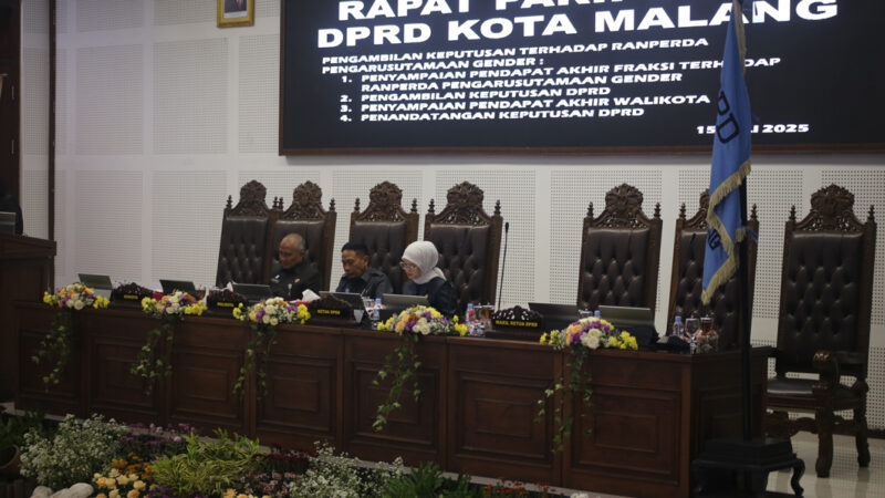 DPRD Kota Malang Setuju Perda PUG, Langkah Maju untuk Kesetaraan Gender