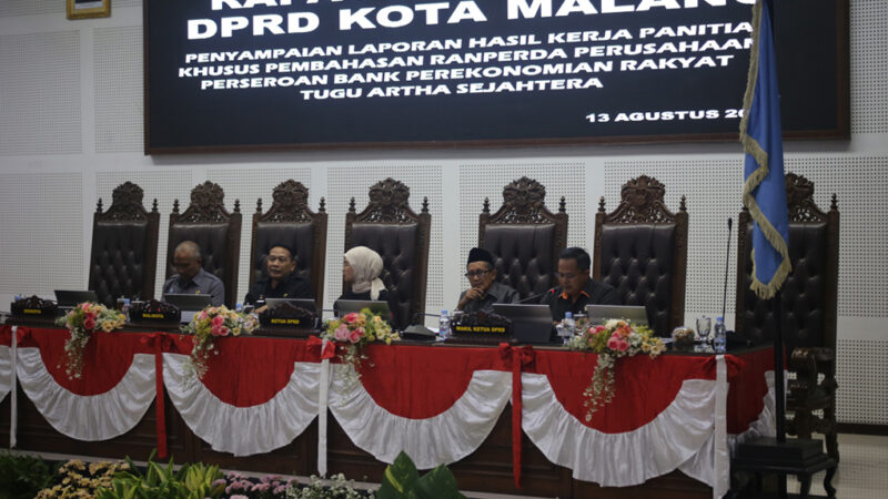 DPRD Kota Malang Bahas Laporan Kinerja Perseroda Tugu Artha Sejahtera