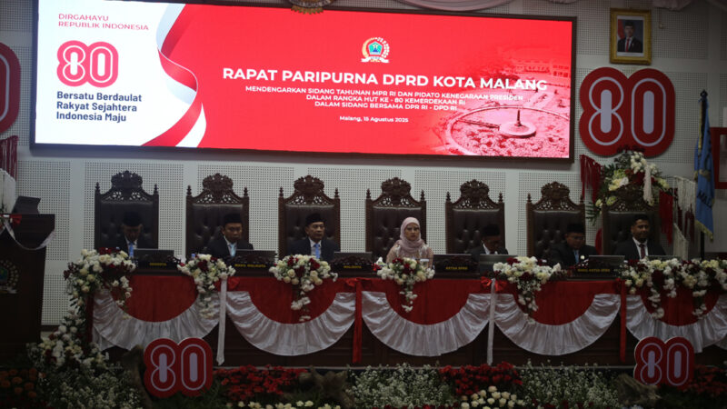 Peringati HUT ke-80 RI, Ketua DPRD Kota Malang Ingatkan Pentingnya Perkuat SDM